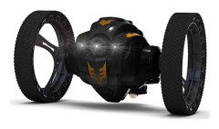 Flexibel hjul rotation led natt ljus rc bil studsa robot