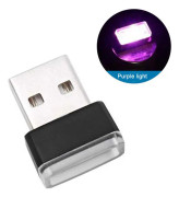 Mini rgb usb led bil omgivande ljus
