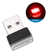 Mini rgb usb led bil omgivande ljus