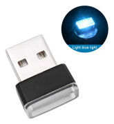 Mini rgb usb led bil omgivande ljus