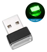 Mini rgb usb led bil omgivande ljus