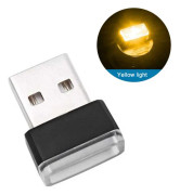 Mini rgb usb led bil omgivande ljus