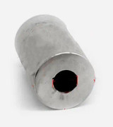 Metallrör rostfritt stålrör ytterdiameter 21 mm till 25 mm längd 200 mm kontaktdon