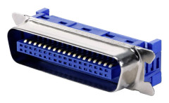 Conrad Connettore Centronics per cavo a banda piatta, IDC, Blå, Silver, 1 styck
