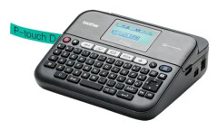 Brother P-Touch PT-D450VP - etikettmaskin - monokrom - termisk överföring - rulle (1,8 cm) - 180 dpi - upp till 20 mm/sek. - USB - 5 rads utskrift - S