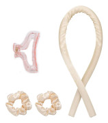 INF Curling kit - Locka håret utan värme Ljusbeige