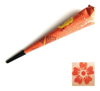 Färg tatuering bläck vattentät indisk tatuering klistra mehndi - teckning tatuering body konst måla stencil - 09