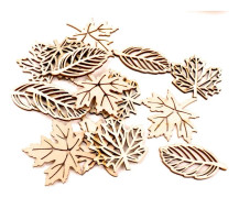 Naturliga träblad mönster scrapbooking målning hantverk för hembygning