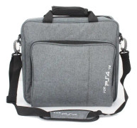 Ps4 / ps4 pro slim game sytem bag - axelväska handväska canvasfodral - black-pro