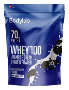BodyLab Whey 100 Proteinpulver Cookies & amp; Cream (1kg)