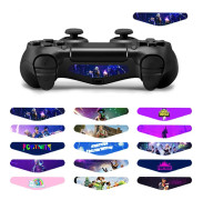 Mode anpassade 15st spel ljus bar vinyl klistermärken täcka för playstation dualshock - 1