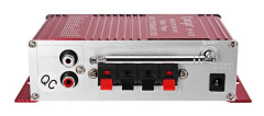 Hy-400 hi-fi bilstereoförstärkare radio mp3-högtalare med fm lcd-skärm power player för auto -