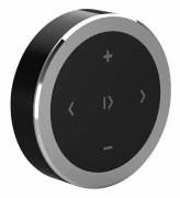 Trådlös Bluetooth, media ratt fjärrkontroll, mp3 musik spela för android, ios, smartphone, kontroll bil kit styling - svart