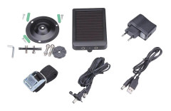 Utomhus solpanel sol, trail kameror