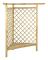 Hörnpergola med bänk 166x81x174 cm impregnerad furu