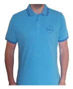 The Beatles Unisex Polo Shirt: Drum Logo (X-Large)