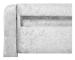 Vattensäng Plattform Silver Sammet Klädd Ram med Madrass Tillbehör LED Belysning 160 x 200 cm Modern Design