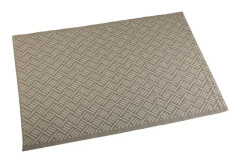 Matta Lines Beige polypropen (120 x 1 x 180 cm)