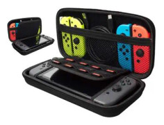 Hård Förvaringsväska, Kompatibelt Fodral till Nintendo Switch, Svart