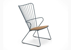 Stol HOUE PAON Lounge Blå