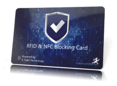 Makaka on the run RFID NFC Blocker Card Blå X000Q75901 1 st