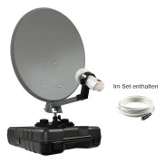 Camp FAVAL HD Camping parabolpaket med mottagare