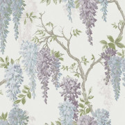Laura Ashley - Non-woven tapet - Wisteria Garden Pale Iris - 10mx52cm