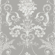 Laura Ashley - Non-woven tapet - Josette Steel - 10mx52cm