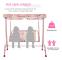 Nancy's Machaca Children's Swing Playground - Rosa - Metall, Polyester - 43,3 cm x 27,55 cm x 43,3 cm