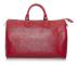 Pre-owned Louis Vuitton Epi Speedy 35 Red