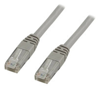 DELTACO UTP Cat.6 patchkabel 10m, grå