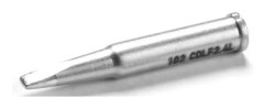 Ersa 0102CDLF24L Lödspets Mejselformad, rak Spetsstorlek 2.40 mm Innehåll 1 st