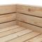 Pallsoffa set 2 delar trä