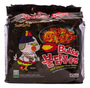 Snabbramen Hot Chicken 700g/140gx5påse Buldak Samyang Korean