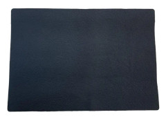 Bordstabletter Svart Buffelskinn 4-p