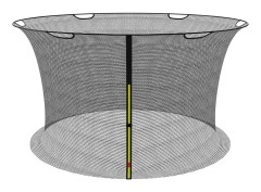 ByCore Skyddsnät till ByCore Trampoline Outdoor 488 cm, Reservdel studsmatta