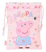 Lunchlåda Peppa Pig Having Fun Säck (20 x 25 cm)
