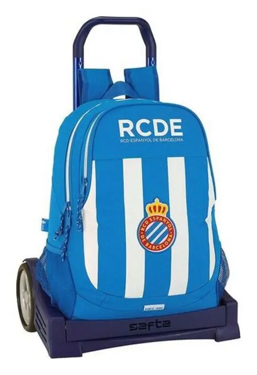 Skolväska med hjul Evolution RCD Espanyol