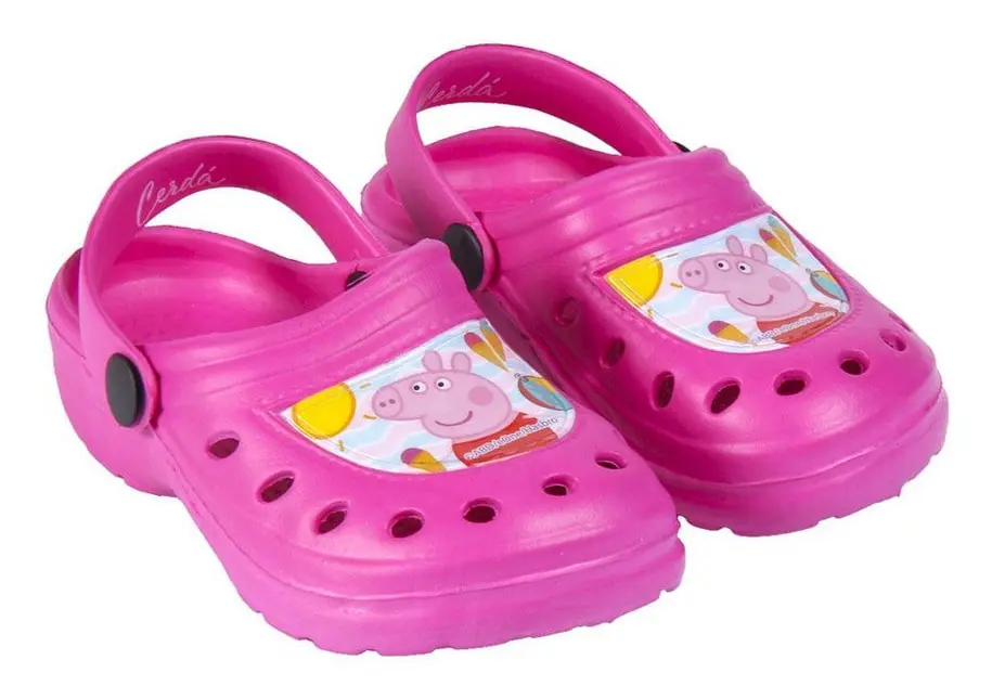 Strandtofflor Peppa Pig Fuchsia