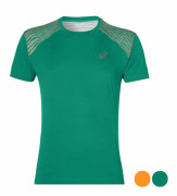 T-shirt med kortärm Herr Asics fuzeX TEE Color-Green Size-S