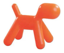 Barn hund plast leksak lekstol / pall medelstorlek