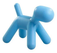 Modern design plast härlig mode barn plast hund / baby valp stol