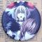 Anime death note, ikonbrosch, cosplay badge ryggsäckar, ljusknapp