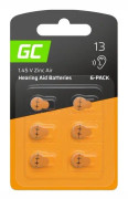 Hörapparatsbatteri 6st 13 A13 P13 PR48 ZL2 Orange