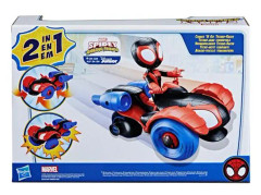 Marvel Spidey and His Amazing Friends Miles Morales, Feature Vehicle 2-in-1