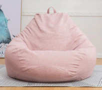 Bekväma lata soffor täcka utan påfyllningssäte, sittsäck puff puff soffa