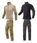 Män som jagar taktiska arméskjortor