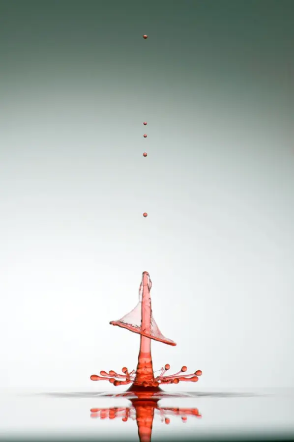 Evolution Of Waterdrops - Poster