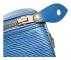 Pre-owned Louis Vuitton Epi Speedy 30 Blue