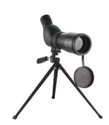 Monokulärt teleskop med stativ 15-45X 60 mm HD zoom Svart